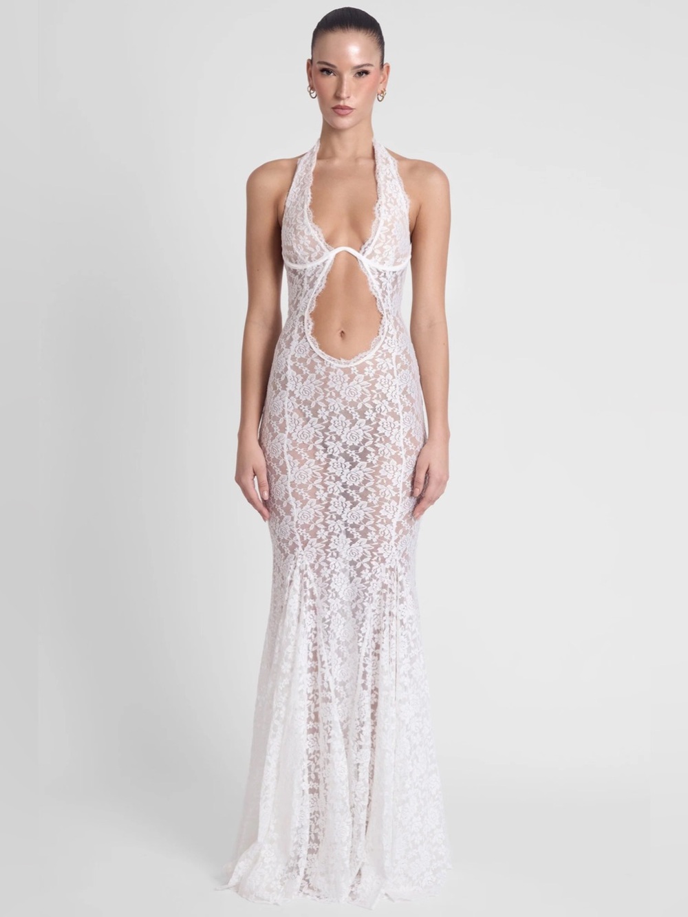 NWT LEAU LACE MAXI DRESS